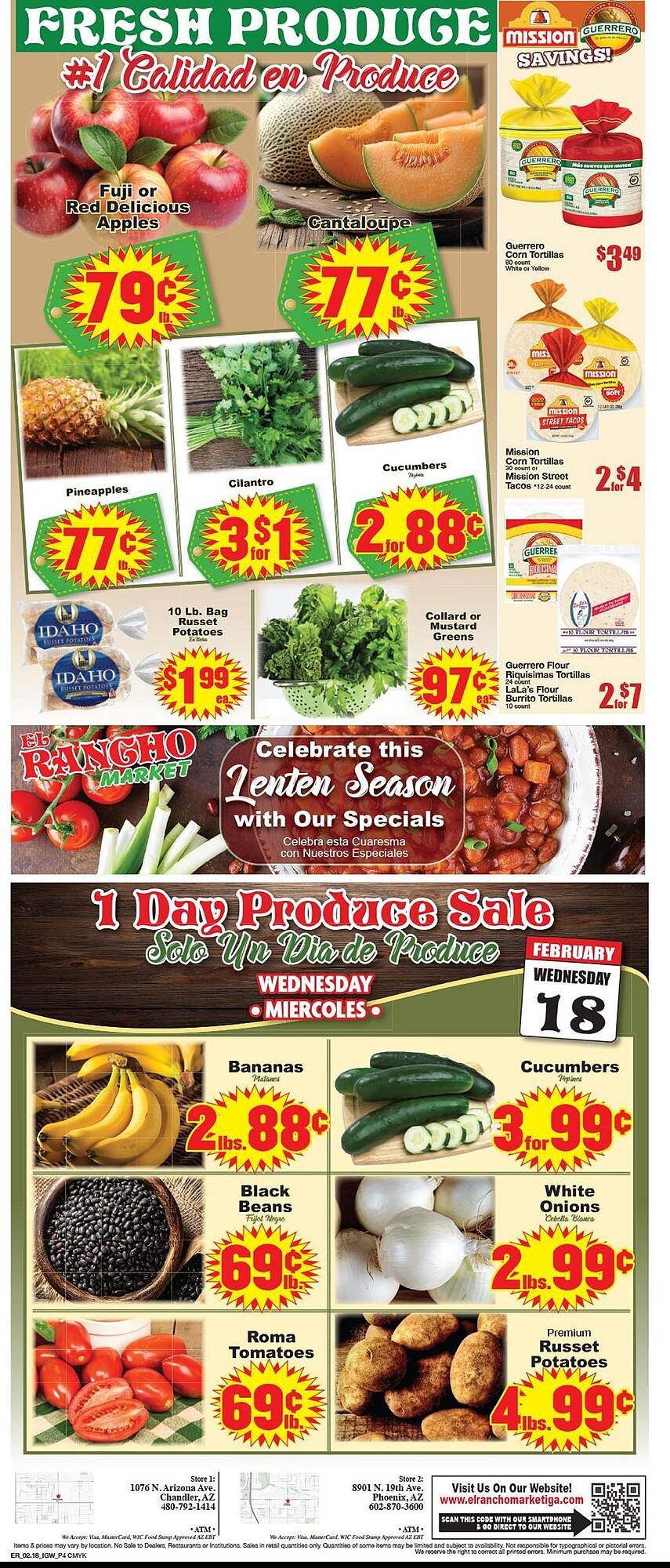 Supermercado El Rancho weekly ad