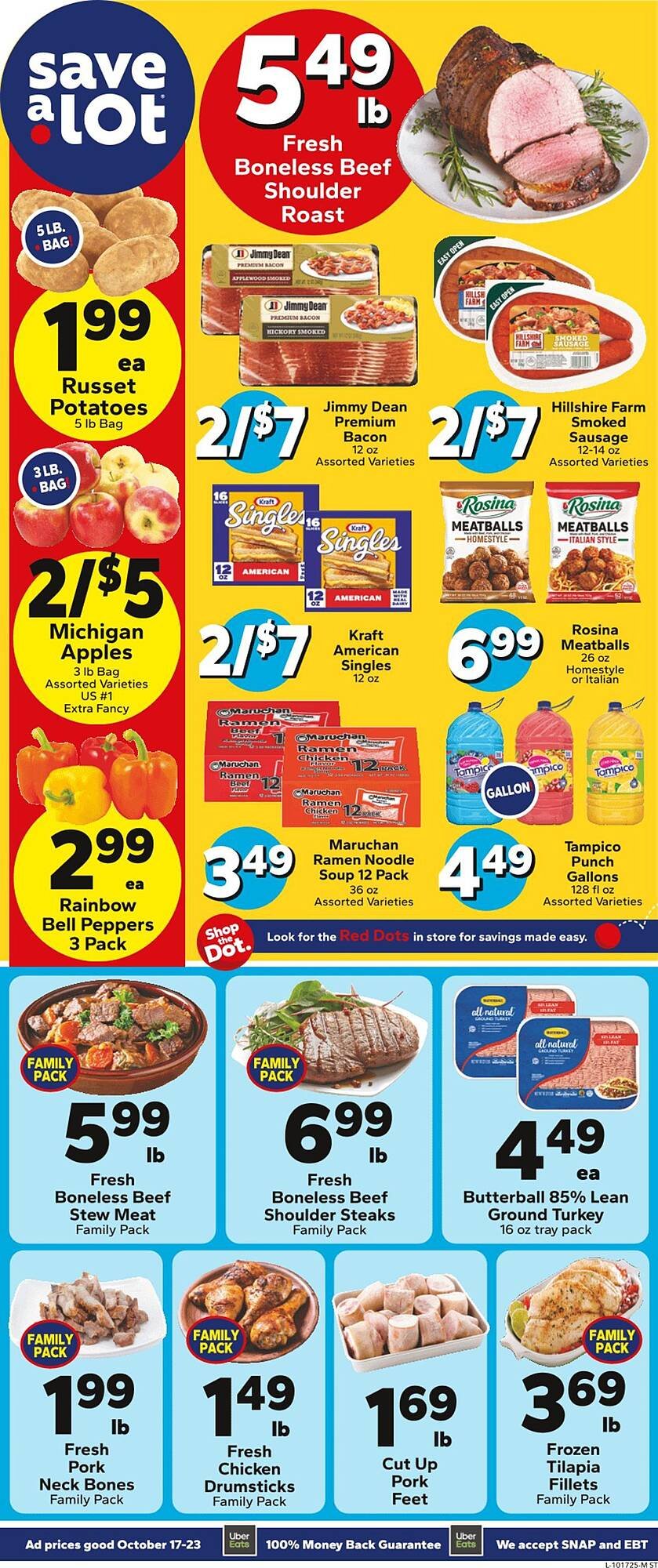 Save a Lot weekly ad (2025-10-17 - 2025-10-23) | 1