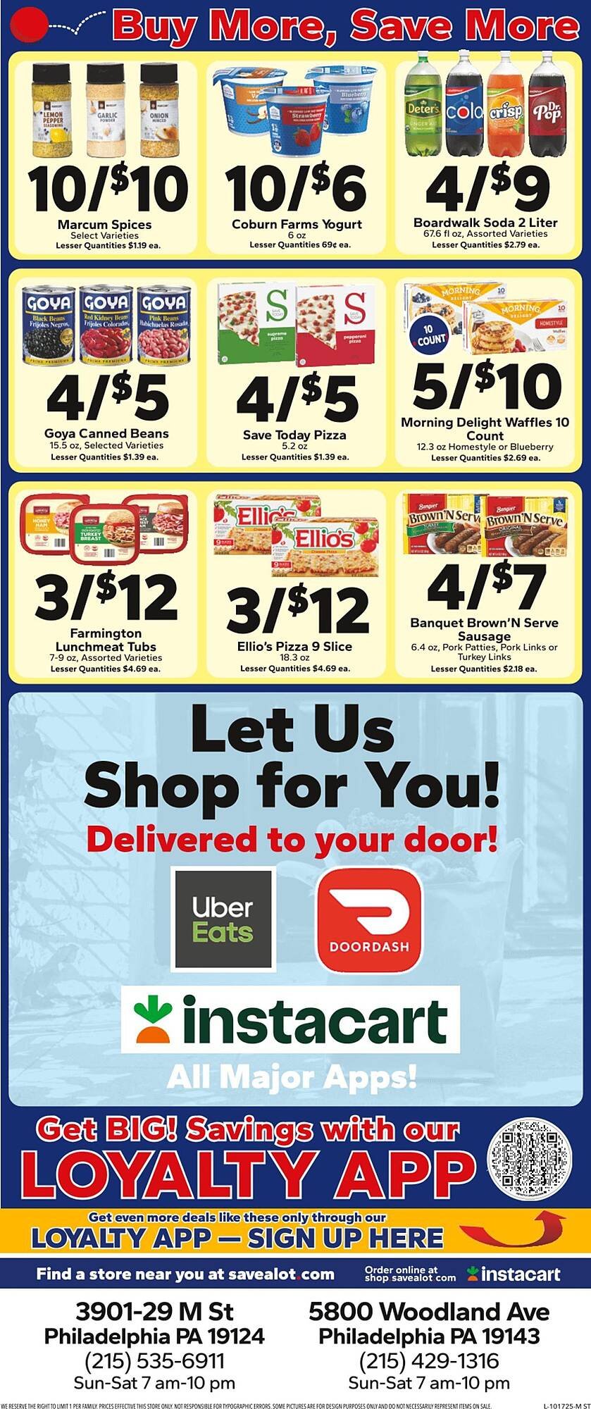 Save a Lot weekly ad (2025-10-17 - 2025-10-23) | 2