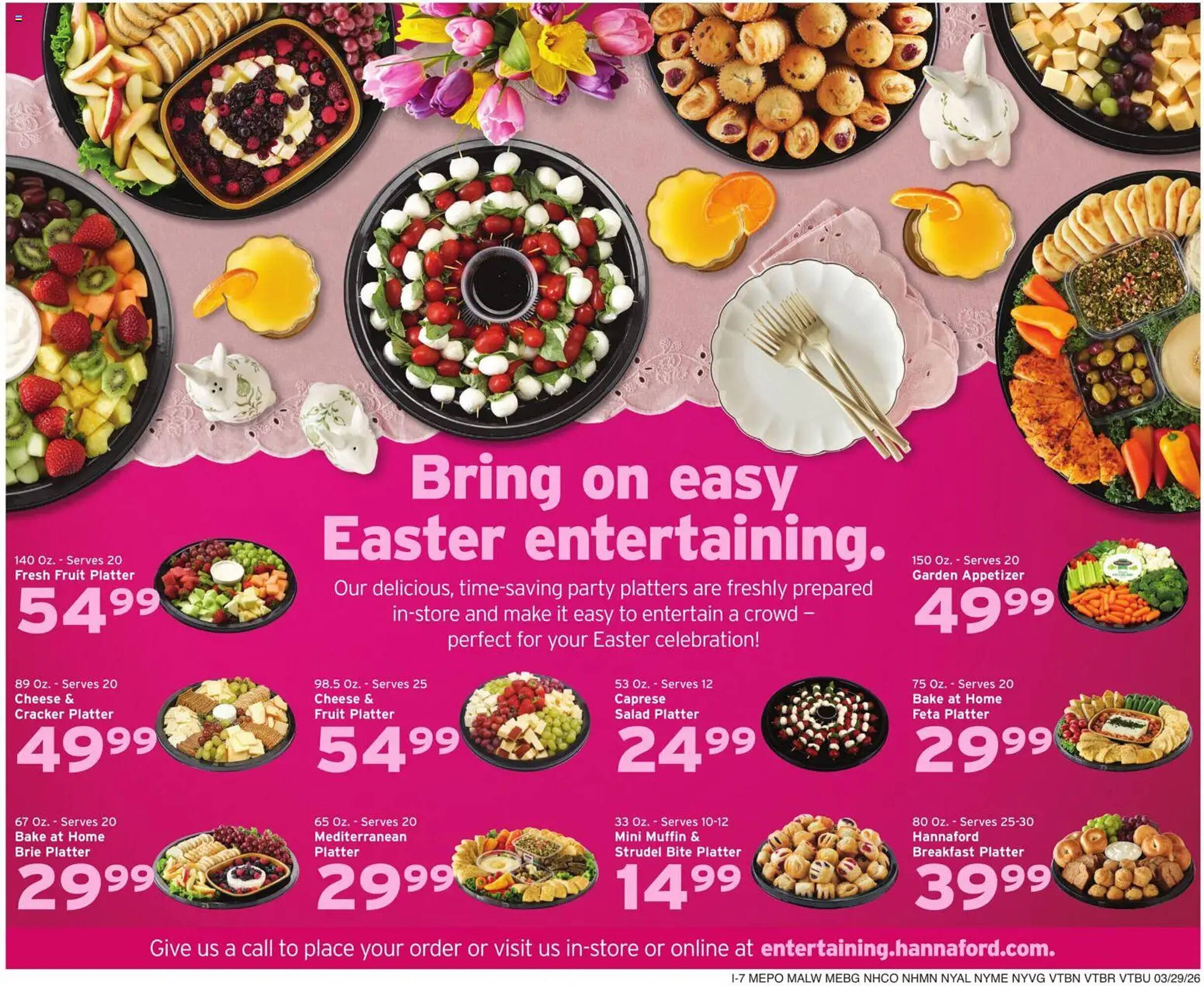 Hannaford flyer