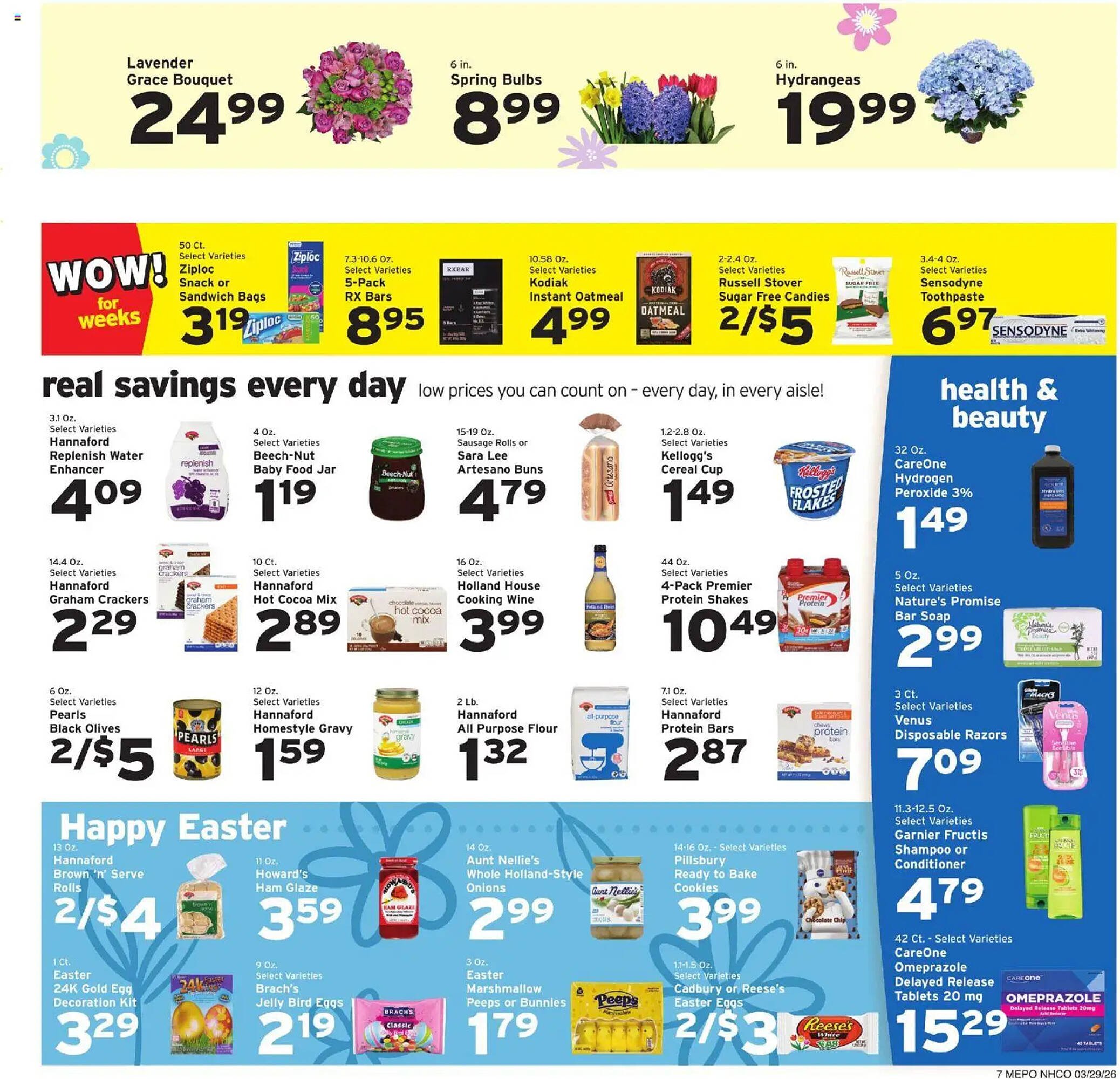Hannaford flyer