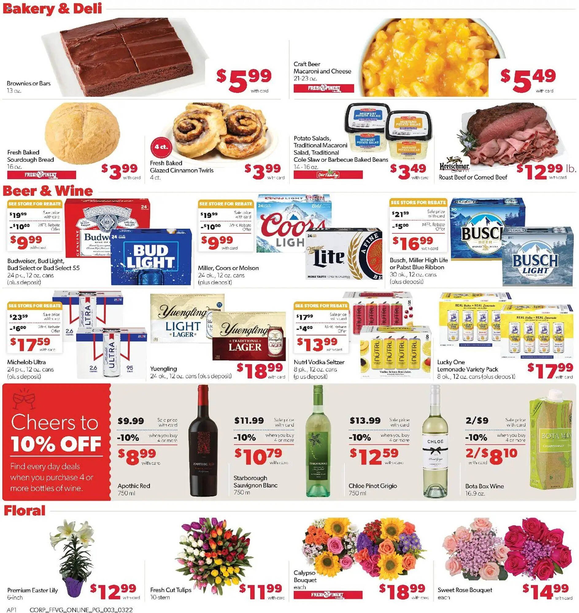 Family Fare weekly ad