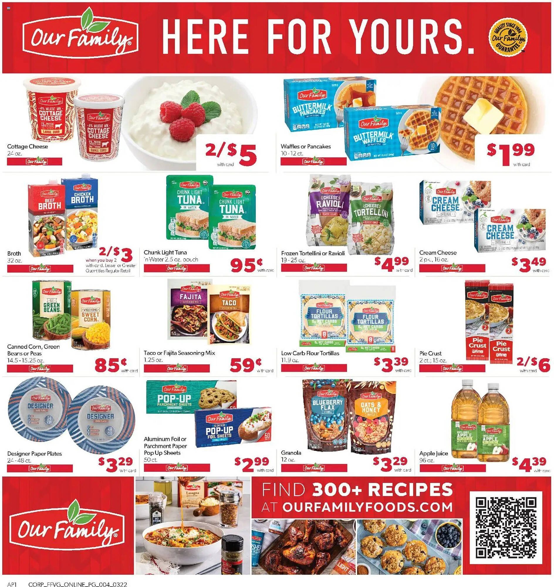 Family Fare weekly ad