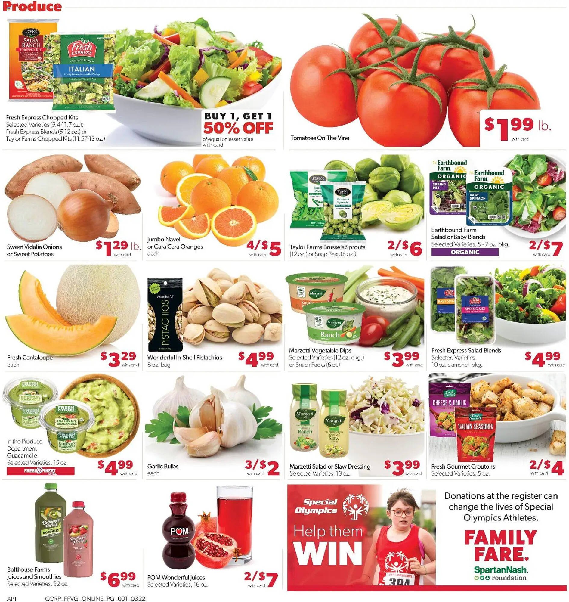 Family Fare weekly ad