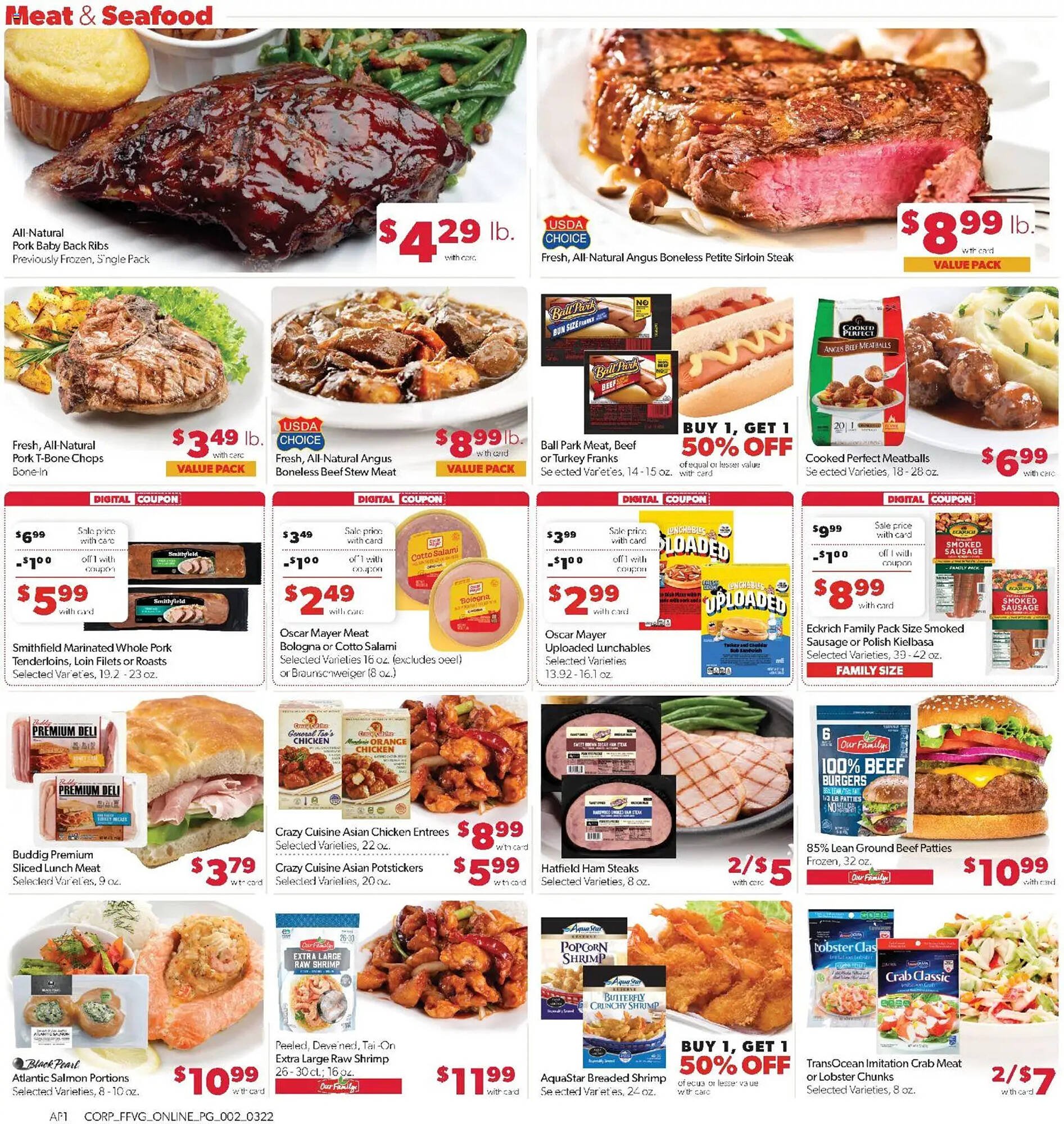 Family Fare weekly ad