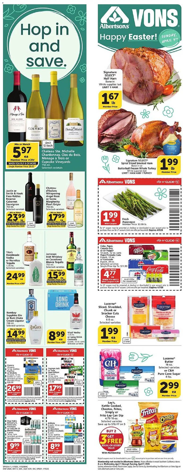 Vons weekly ad