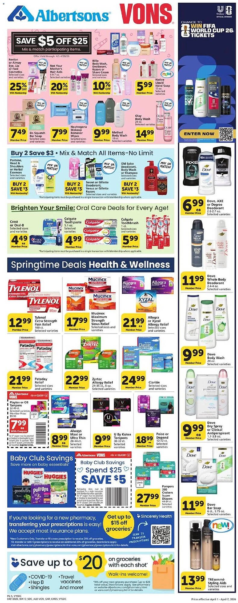 Vons weekly ad