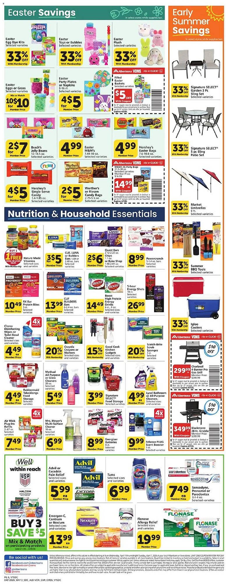 Vons weekly ad