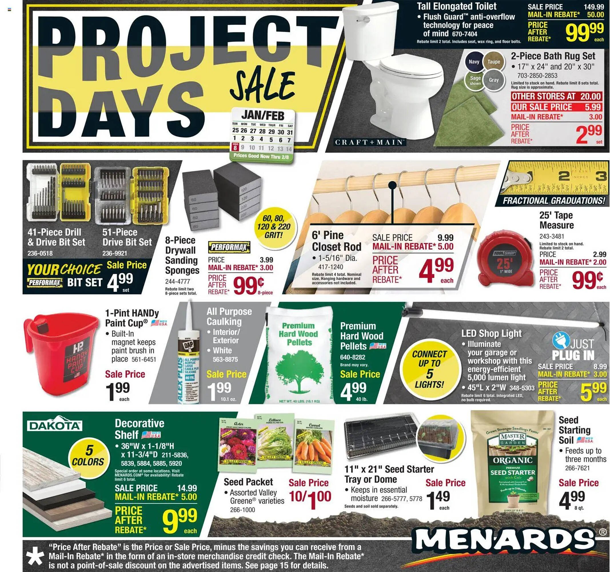 Menards weekly ad
