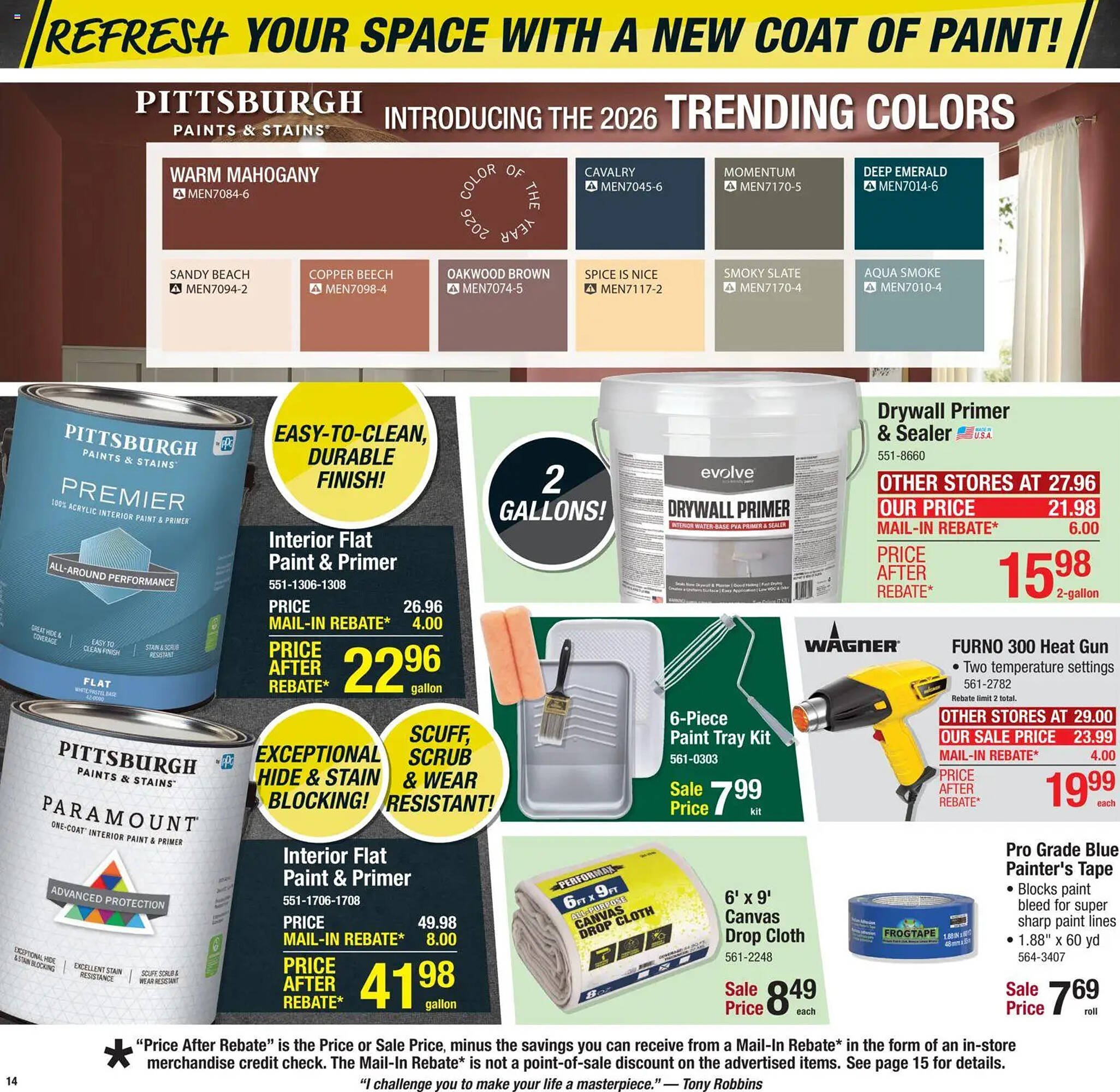 Menards weekly ad