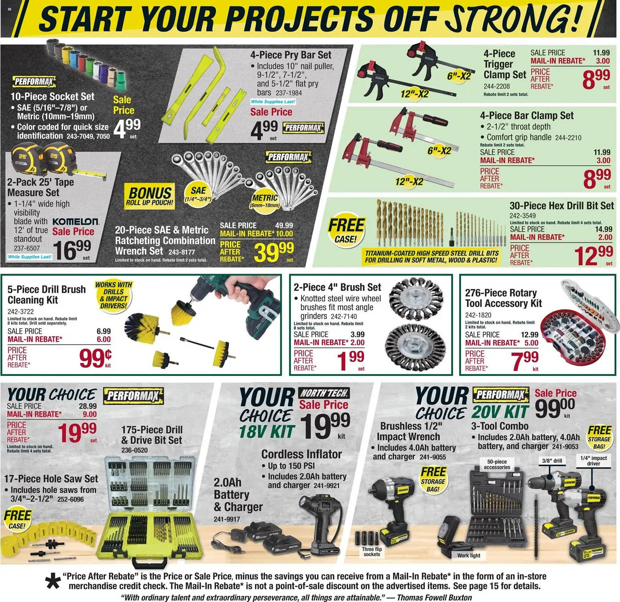 Menards weekly ad