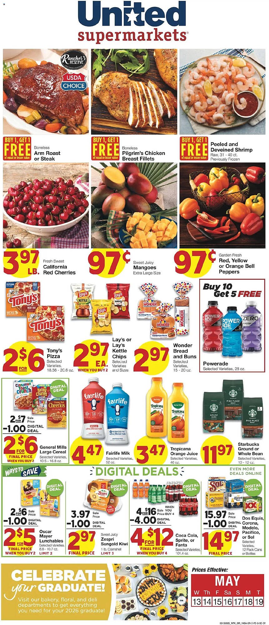 United Supermarkets weekly ad