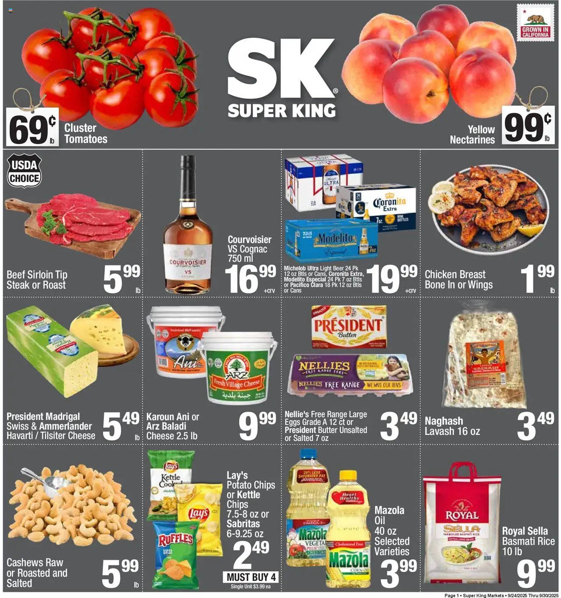 Super King Markets weekly ad (2025-09-24 - 2025-09-30) | 1