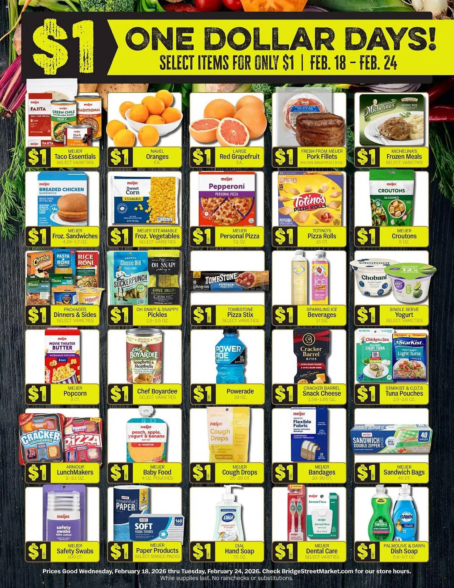 Meijer weekly ad