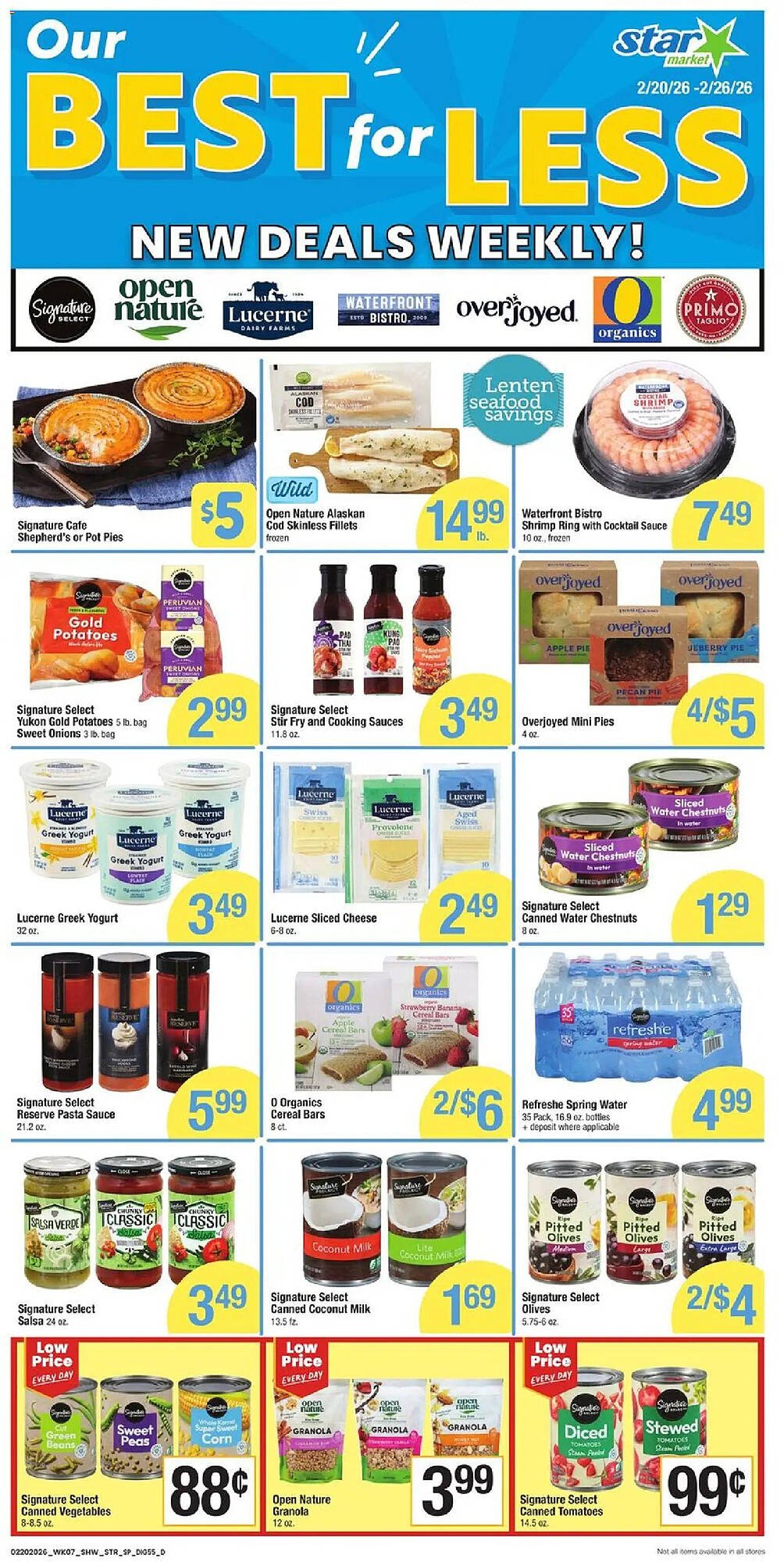 Star Market weekly ad