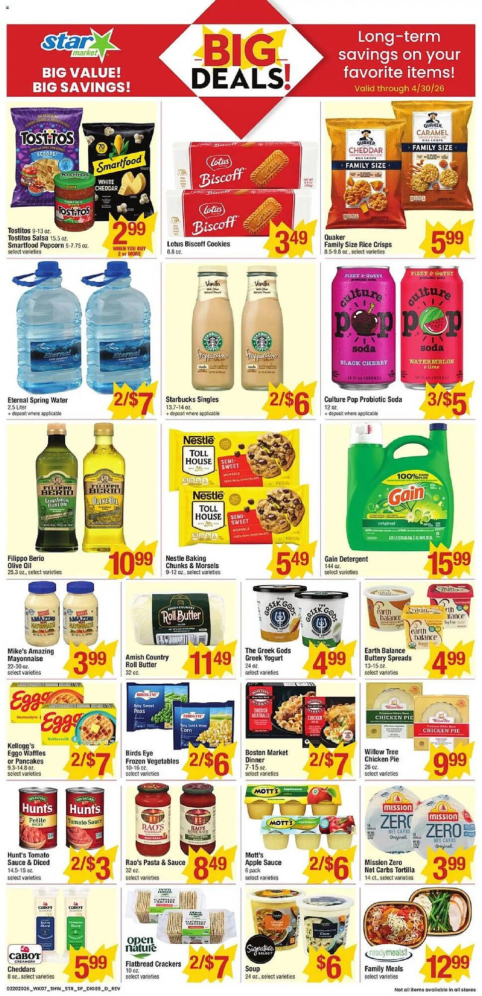 Star Market weekly ad