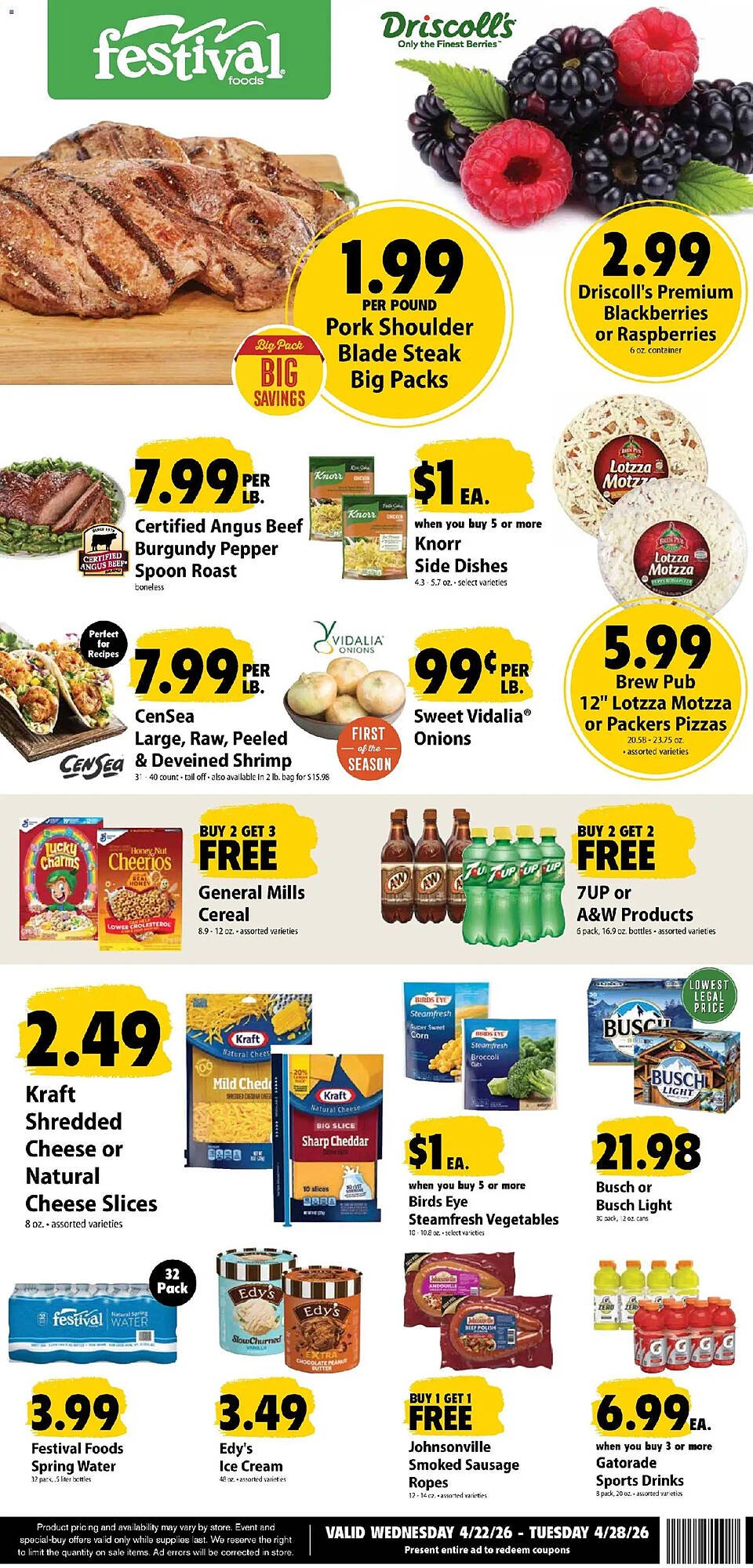Festival Foods weekly ad