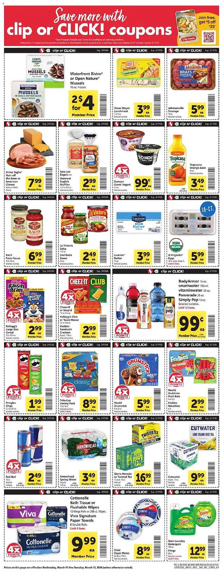 Safeway weekly ad