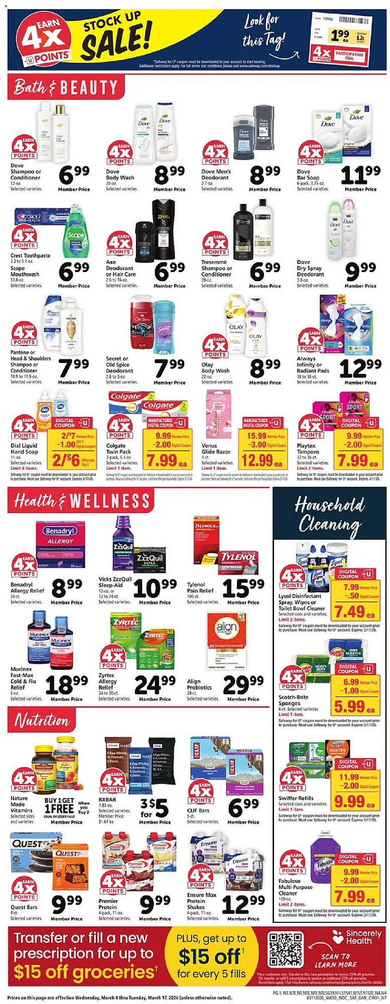 Safeway weekly ad