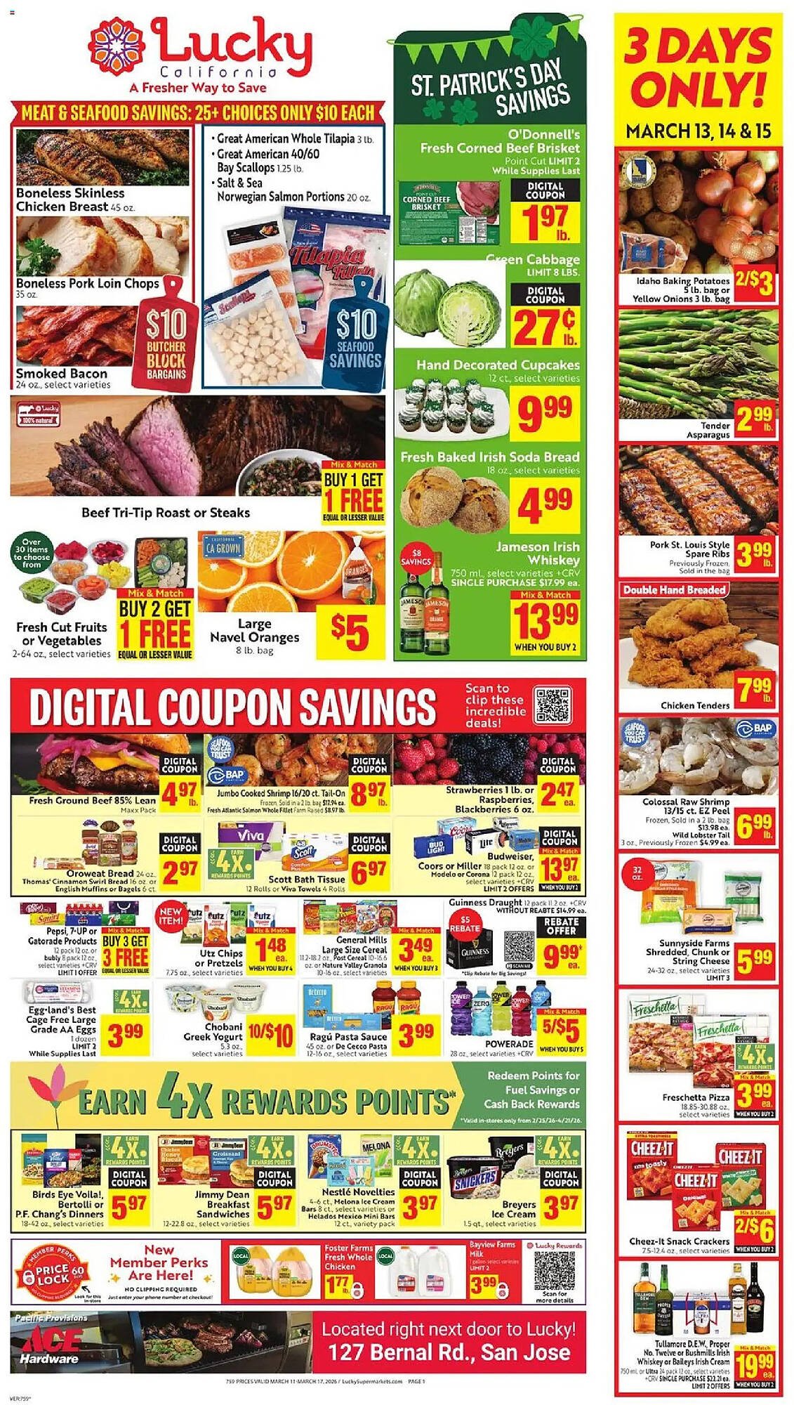 Lucky Supermarkets weekly ad