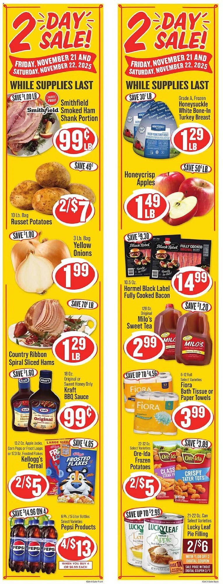 IGA weekly ad