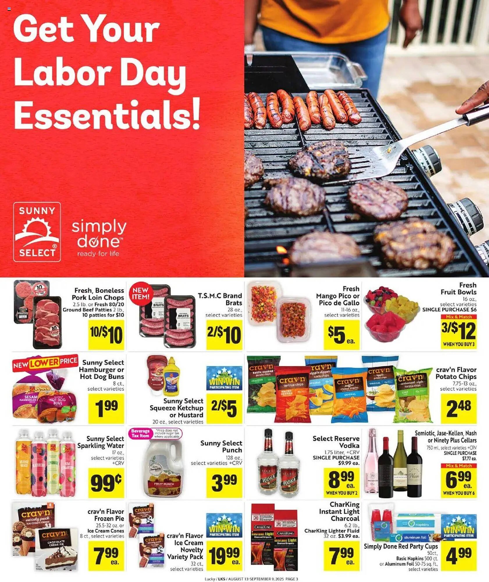 Lucky Supermarkets Weekly Ad (2025-08-13 - 2025-11-04) | 3