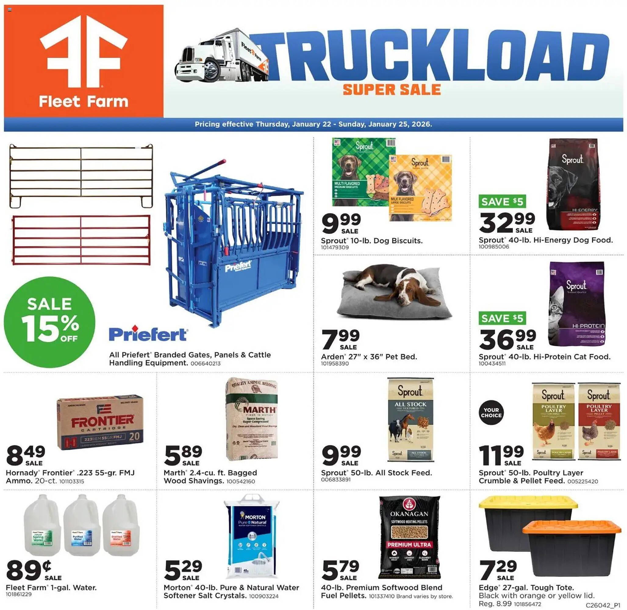 Mills Fleet Farm weekly ad