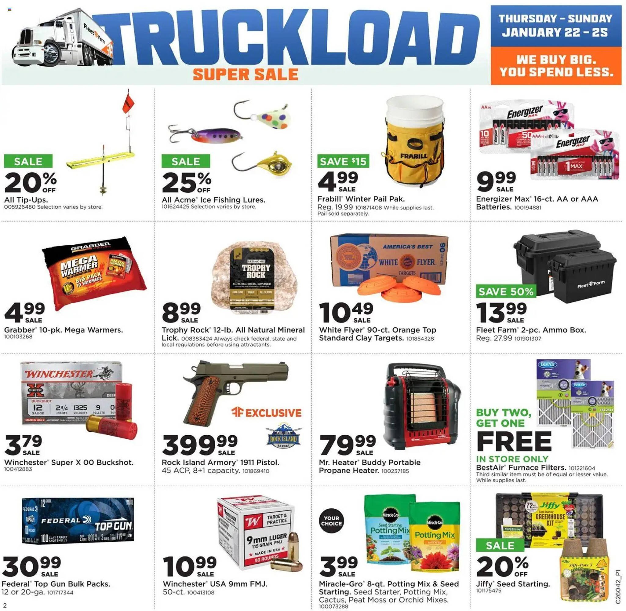 Mills Fleet Farm weekly ad