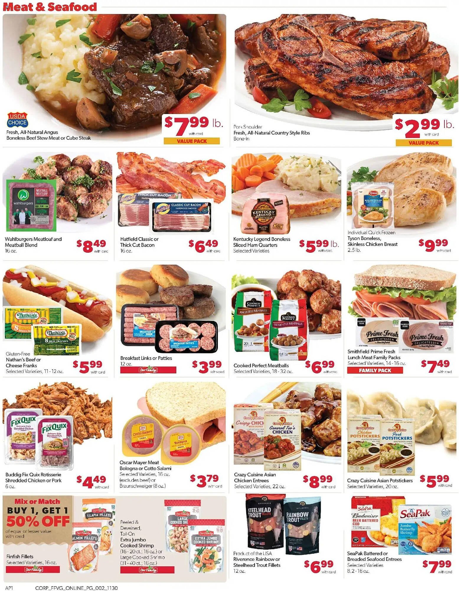 Family Fare weekly ad