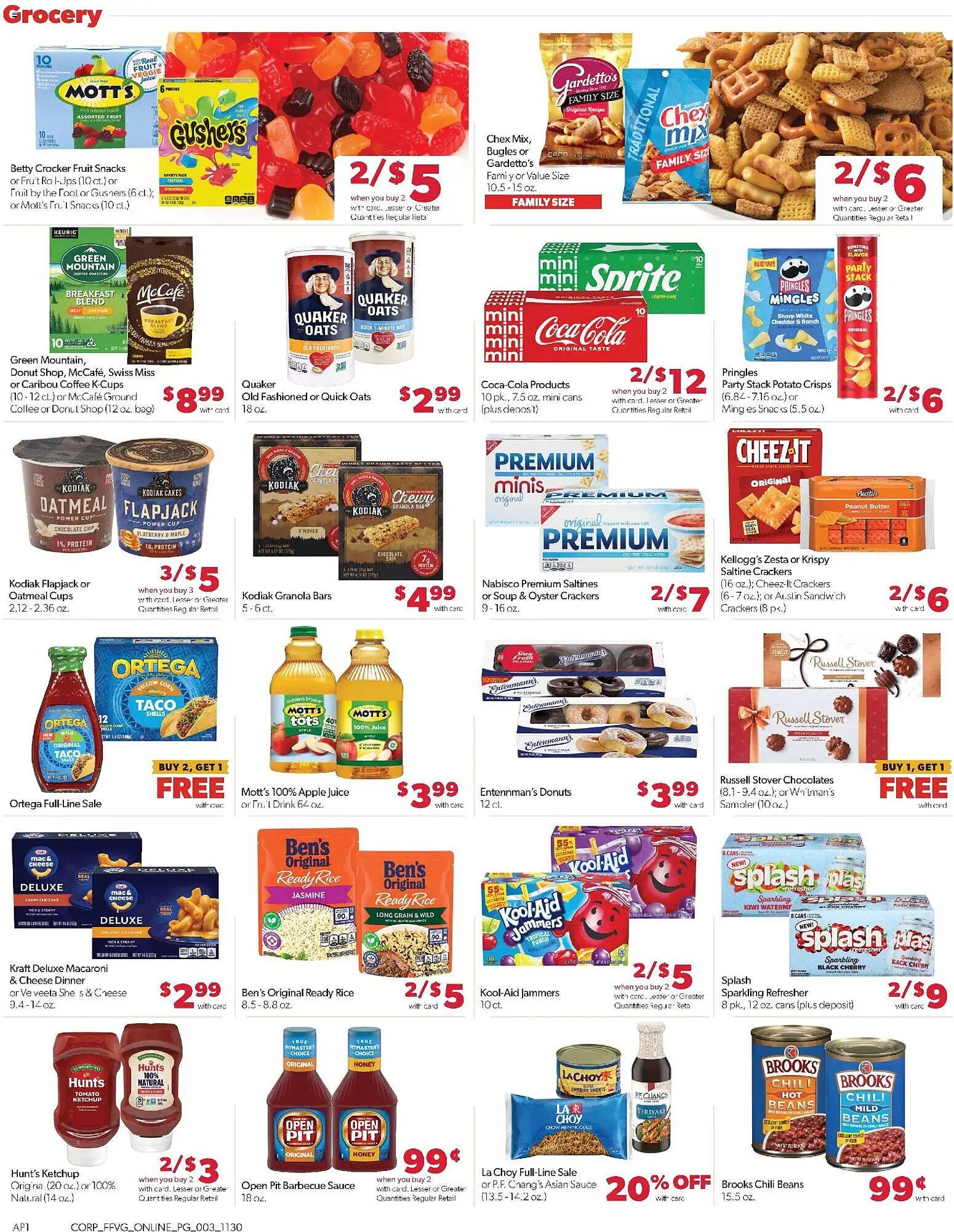 Family Fare weekly ad