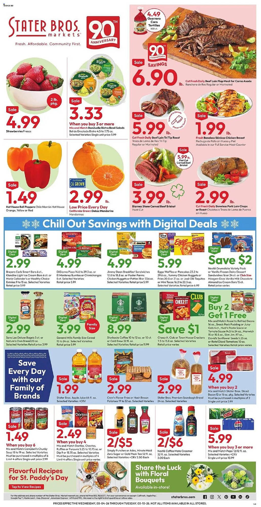 Stater Bros weekly ad