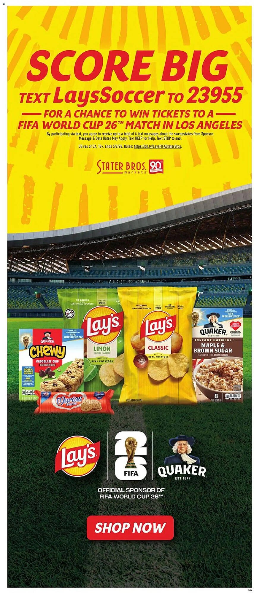 Stater Bros weekly ad