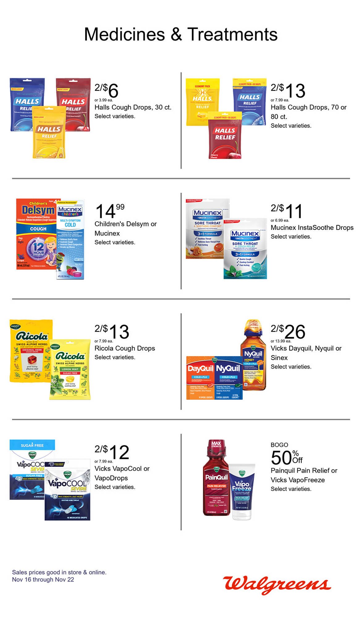 Walgreens weekly ad