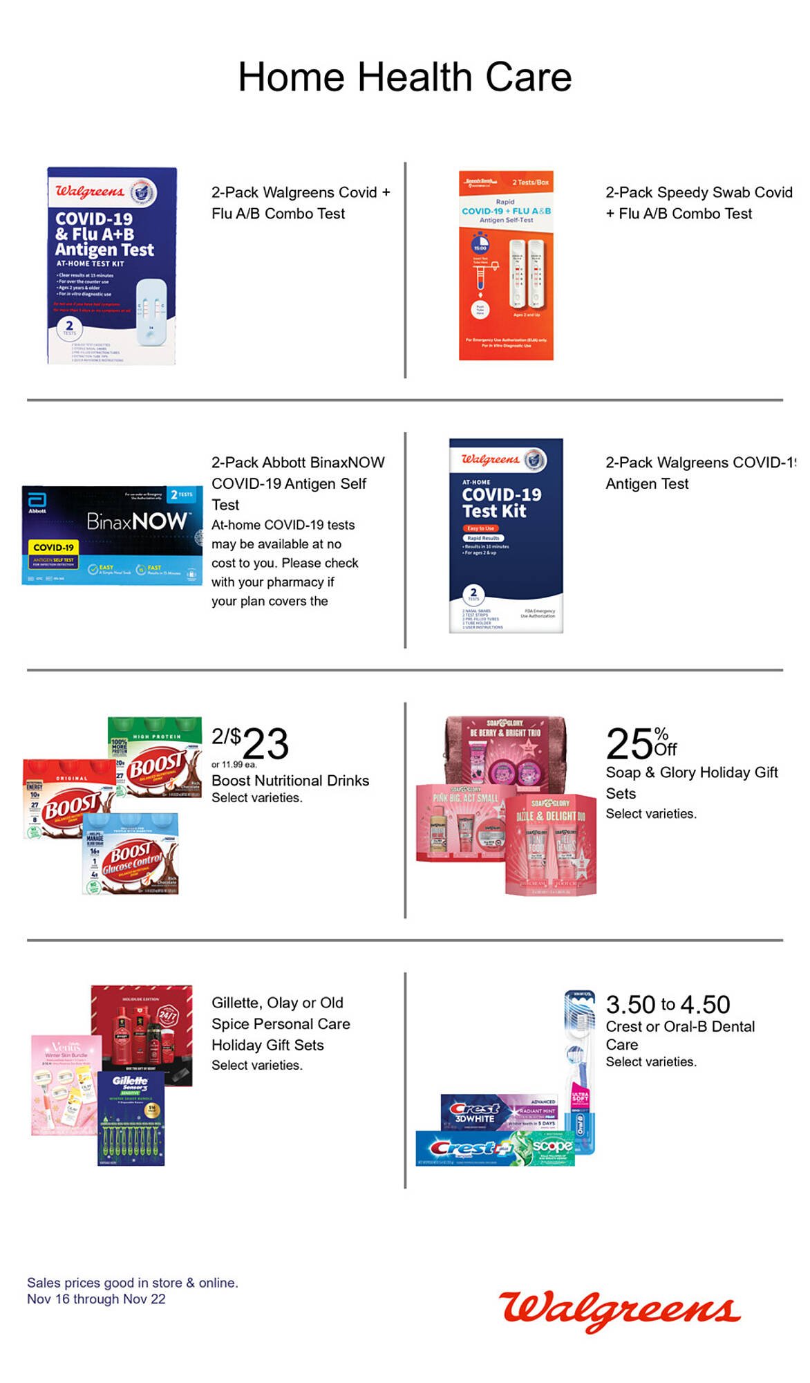 Walgreens weekly ad