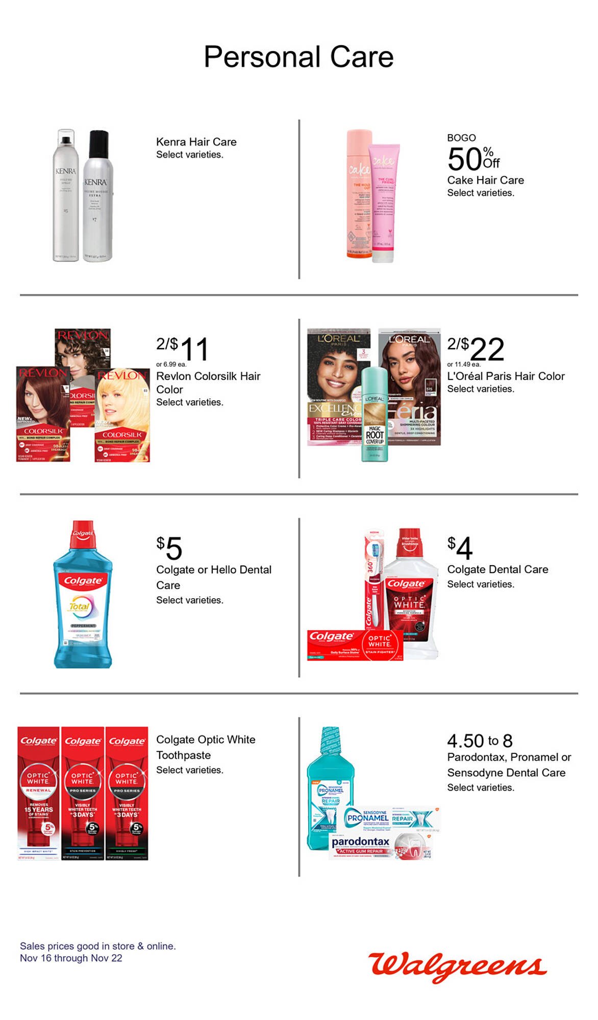 Walgreens weekly ad