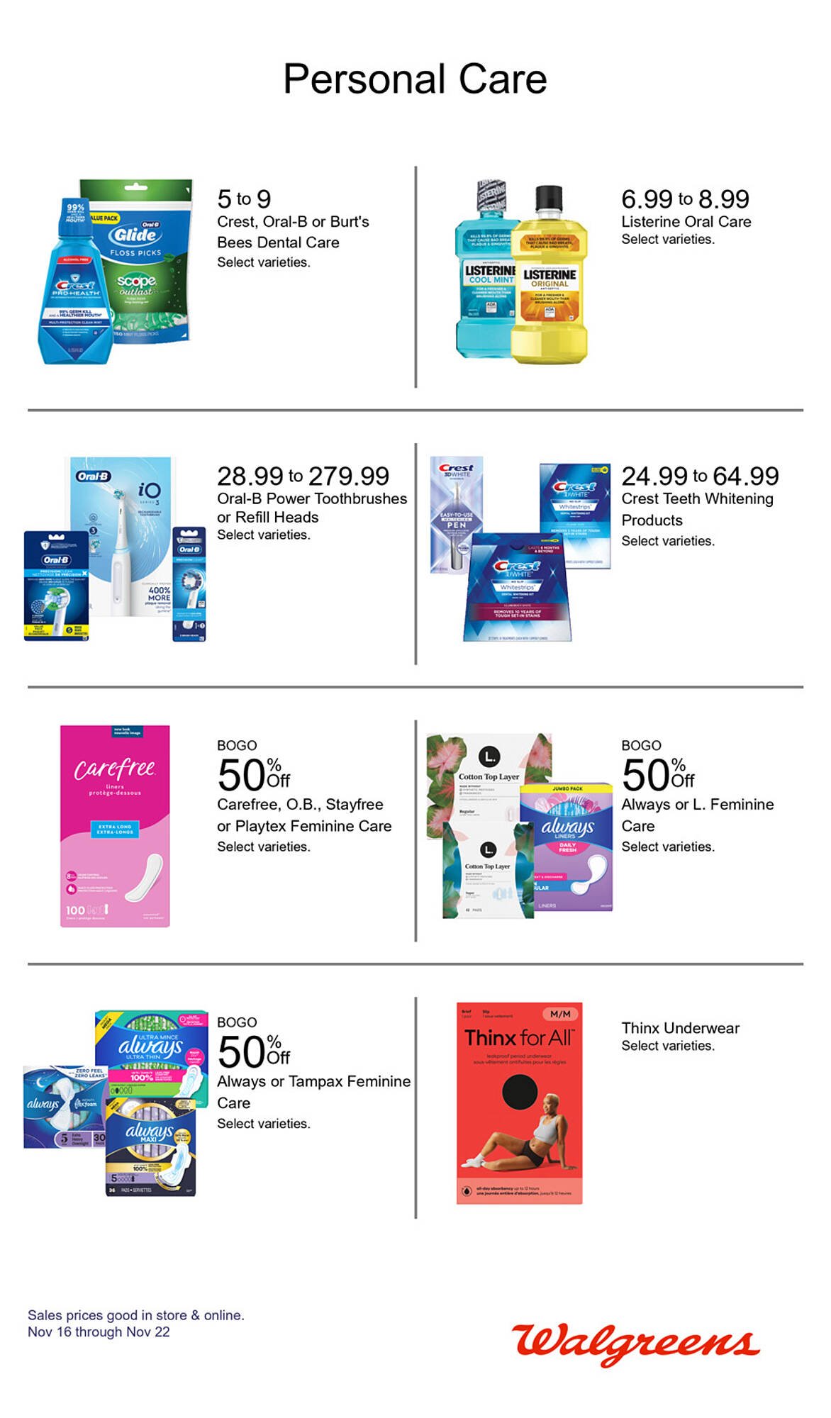 Walgreens weekly ad