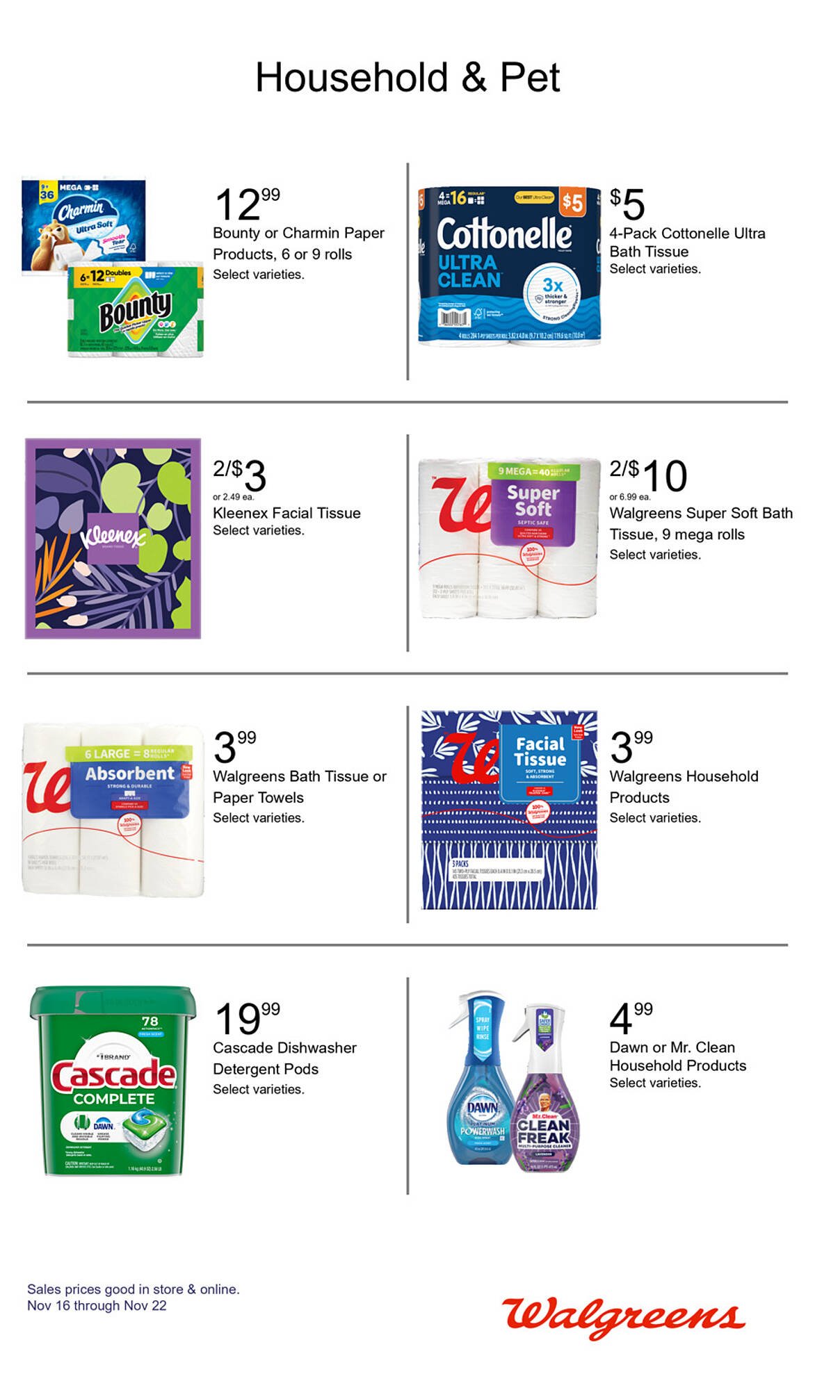 Walgreens weekly ad
