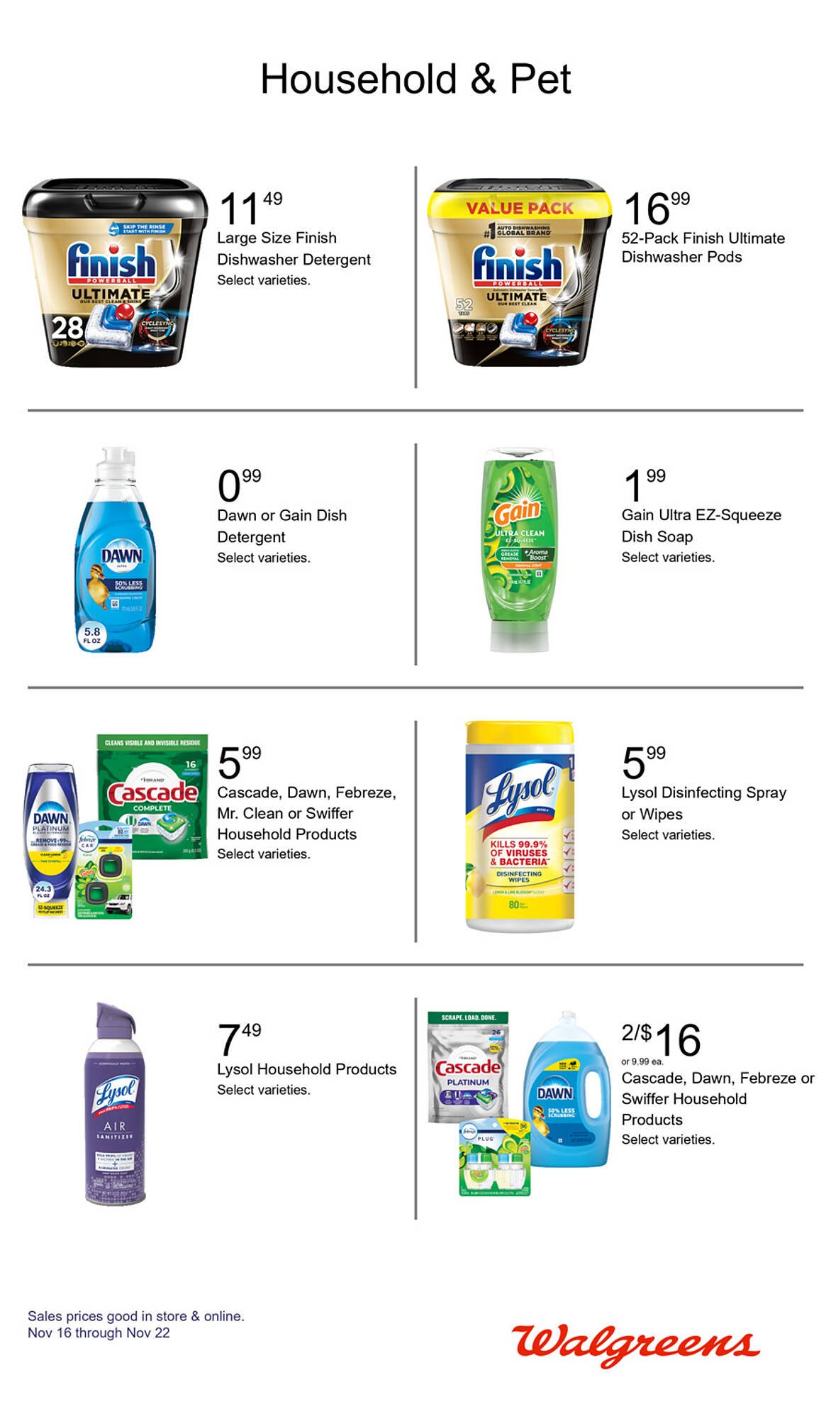 Walgreens weekly ad