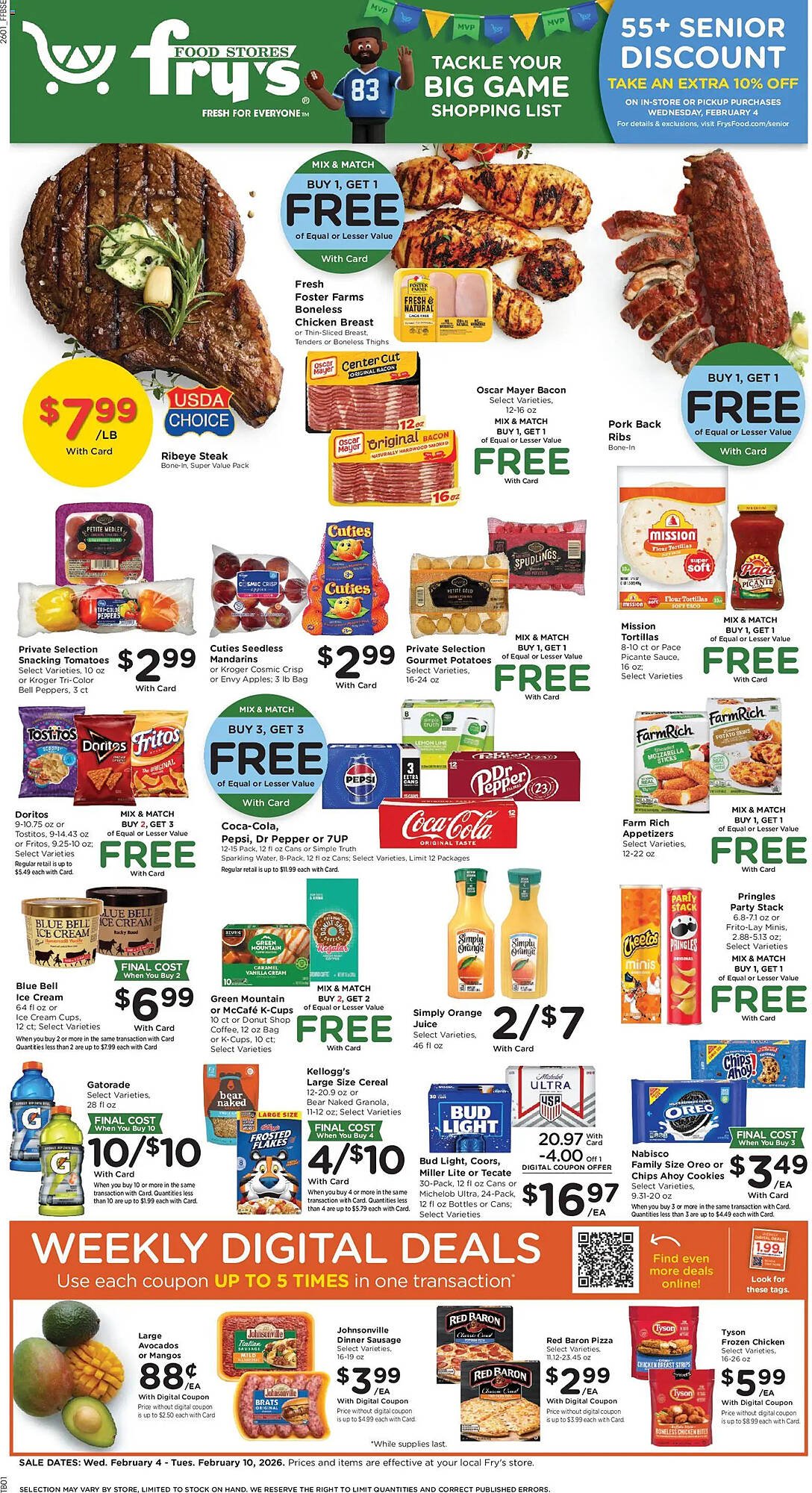 Fry's weekly ad