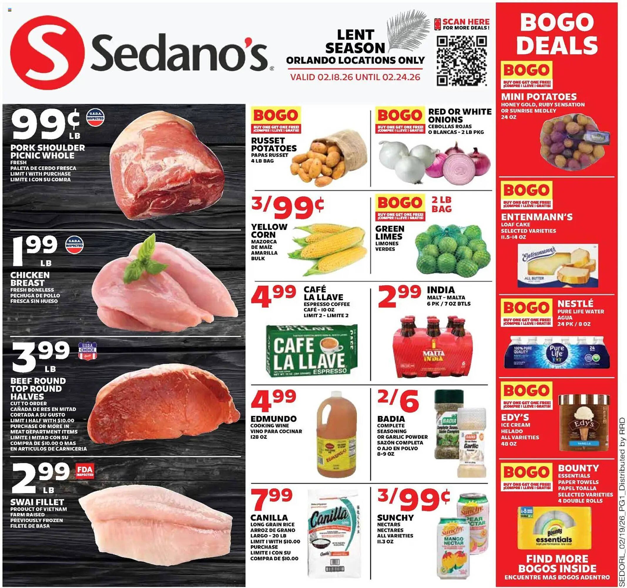 Sedano's weekly ad