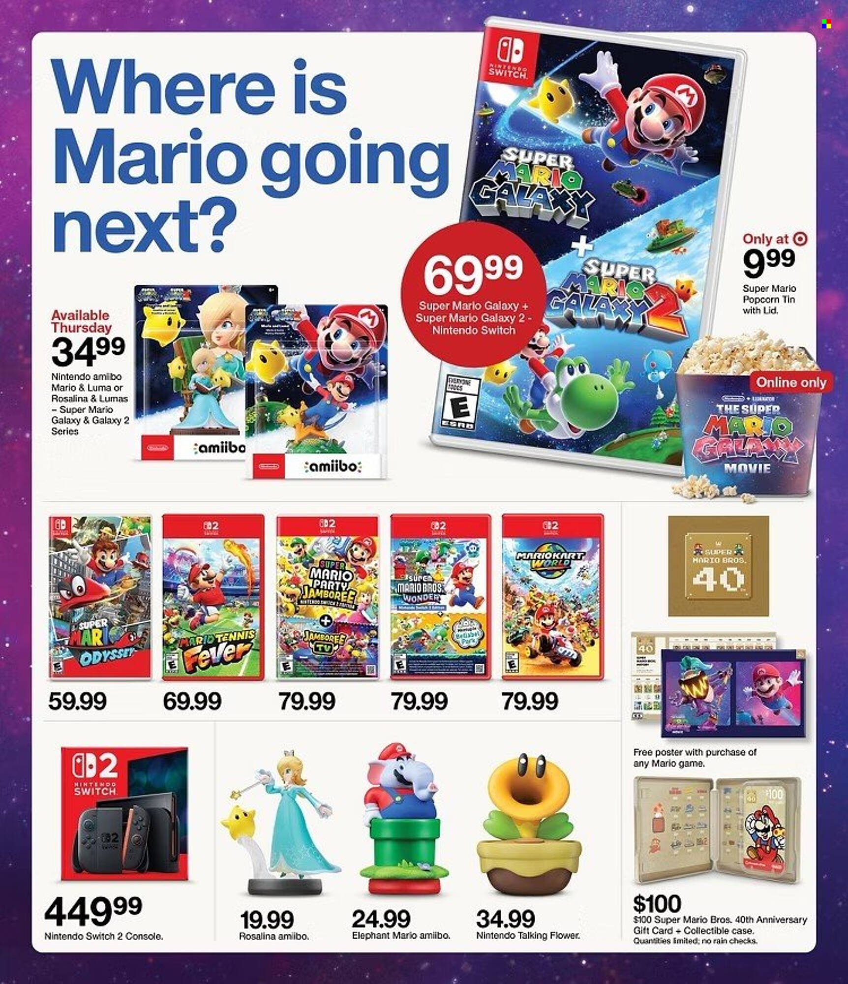 Target weekly ad