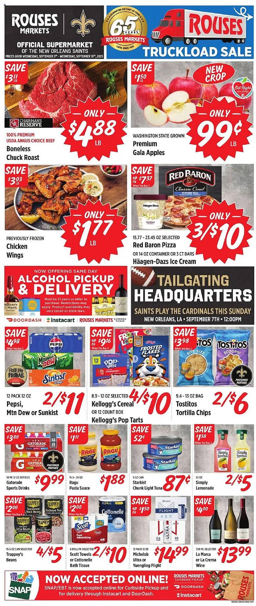 Rouses weekly ad (2025-09-03 - 2025-09-10) | 1