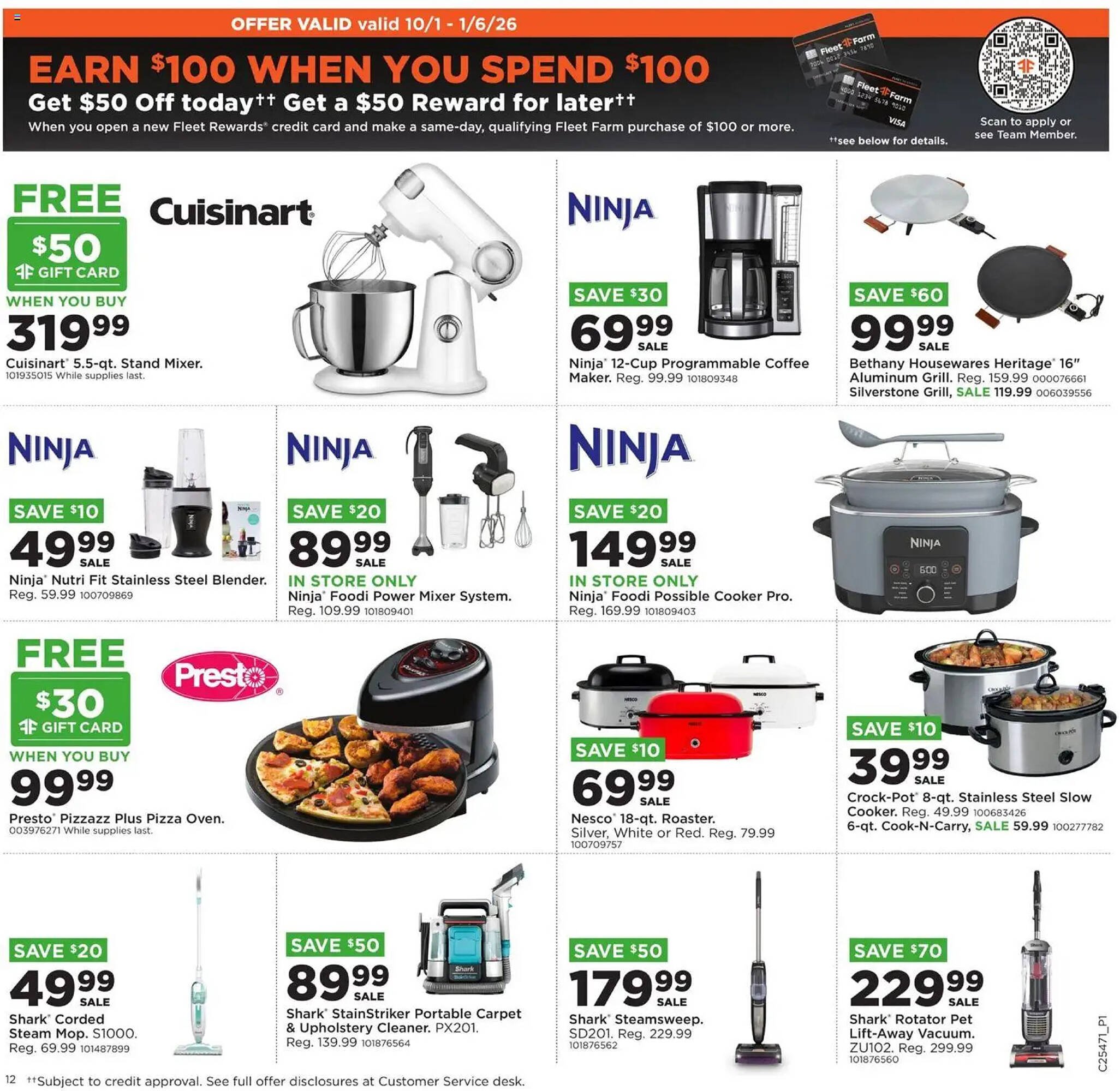 Mills Fleet Farm weekly ad