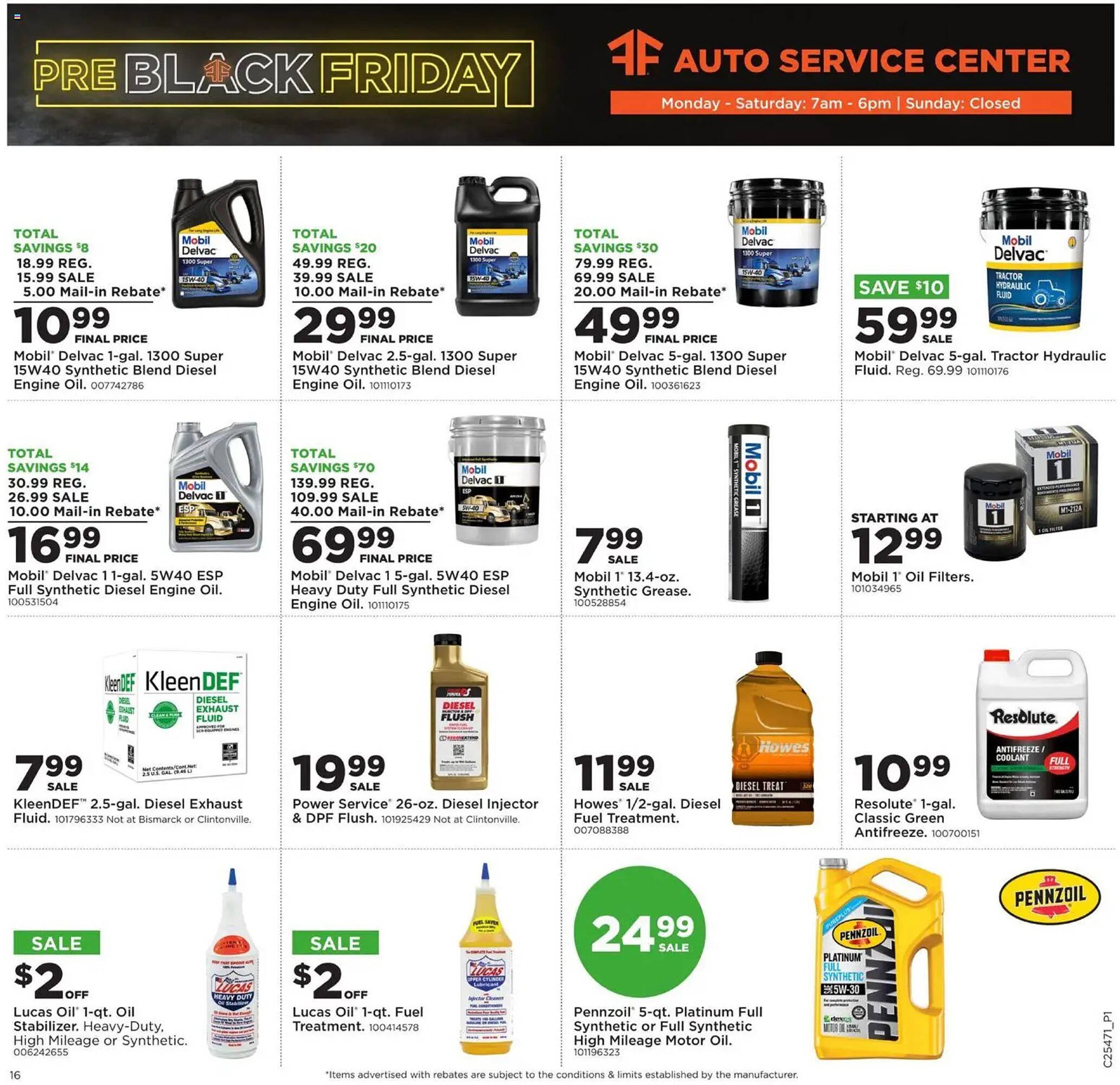 Mills Fleet Farm weekly ad