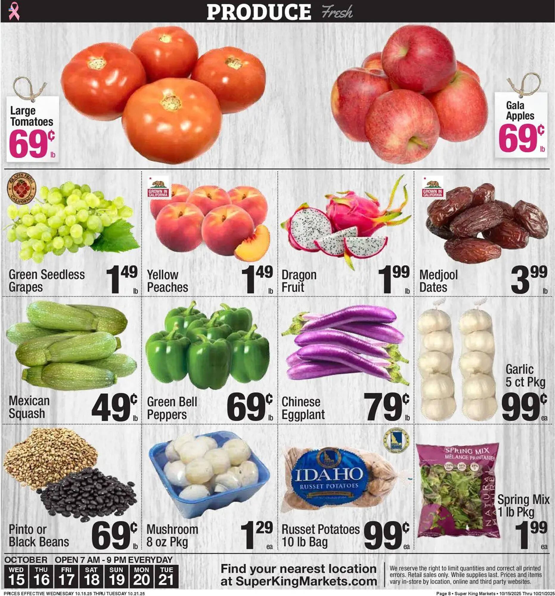 Super King Markets weekly ad (2025-10-15 - 2025-10-21) | 8