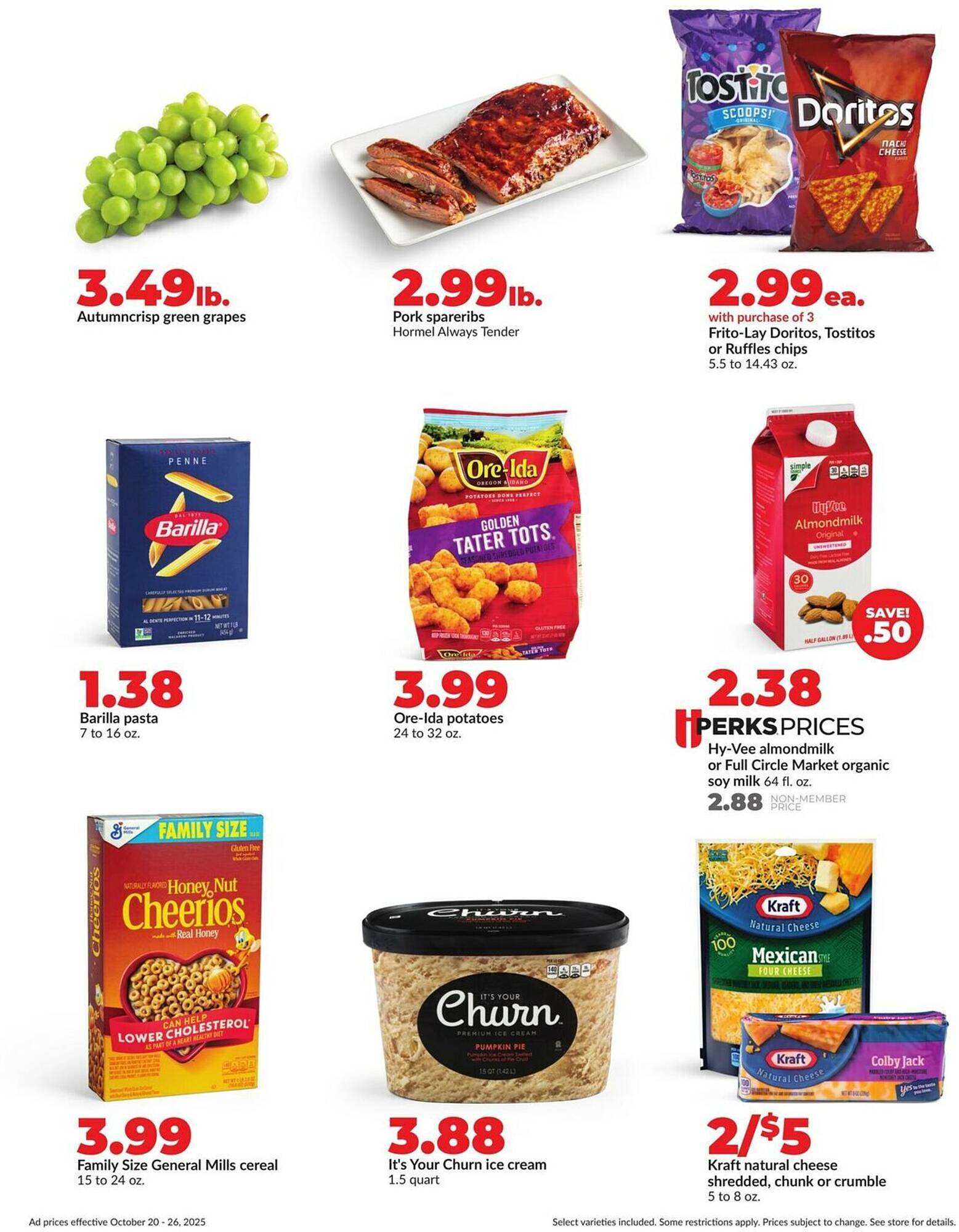Hy-Vee weekly ad (2025-10-20 - 2025-10-26) | 2