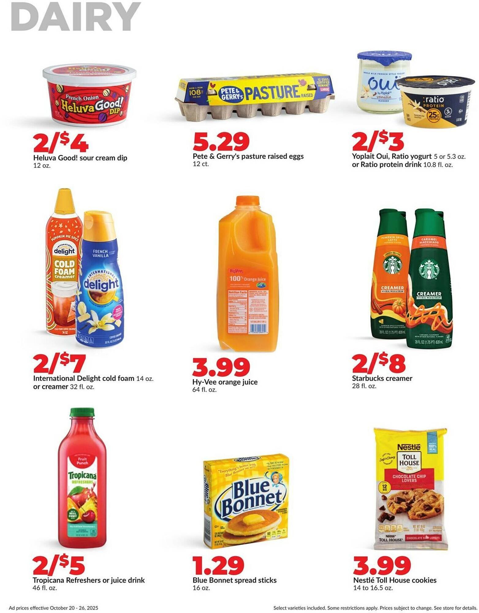 Hy-Vee weekly ad (2025-10-20 - 2025-10-26) | 25