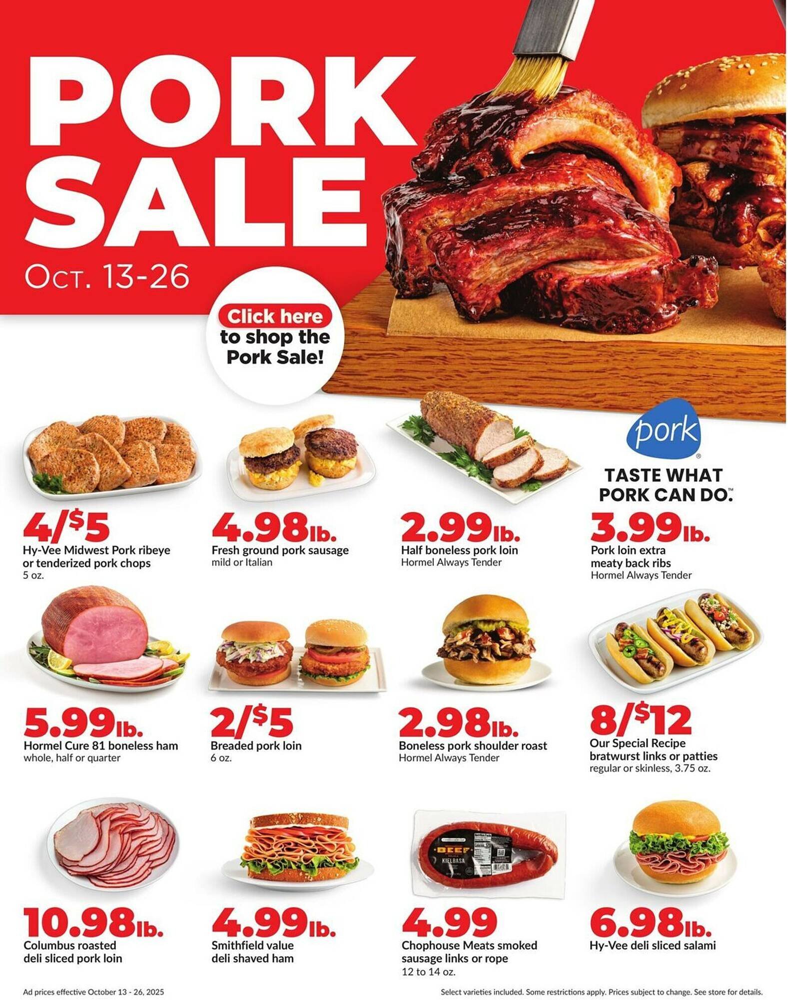 Hy-Vee weekly ad (2025-10-20 - 2025-10-26) | 10