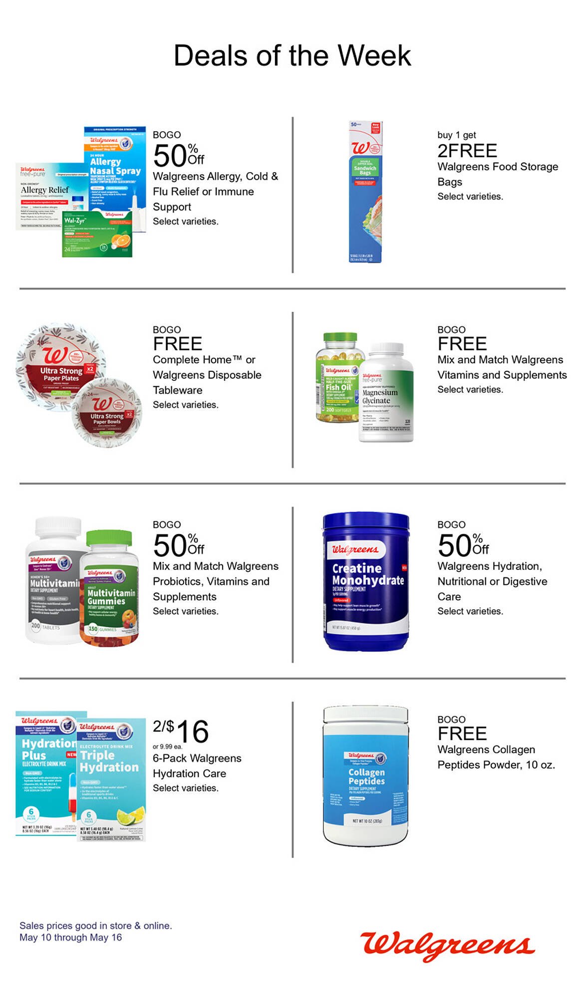 Walgreens weekly ad