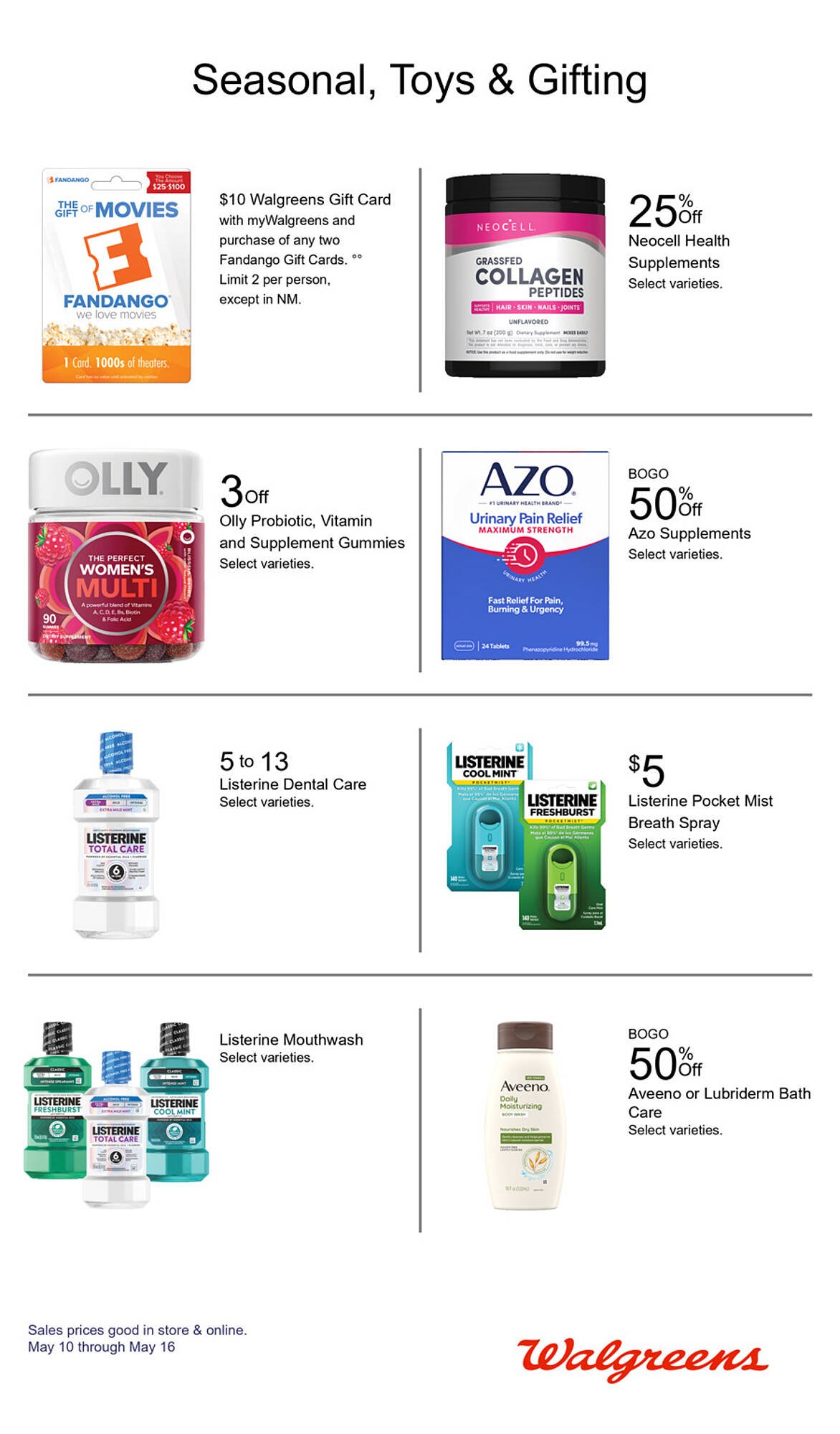 Walgreens weekly ad